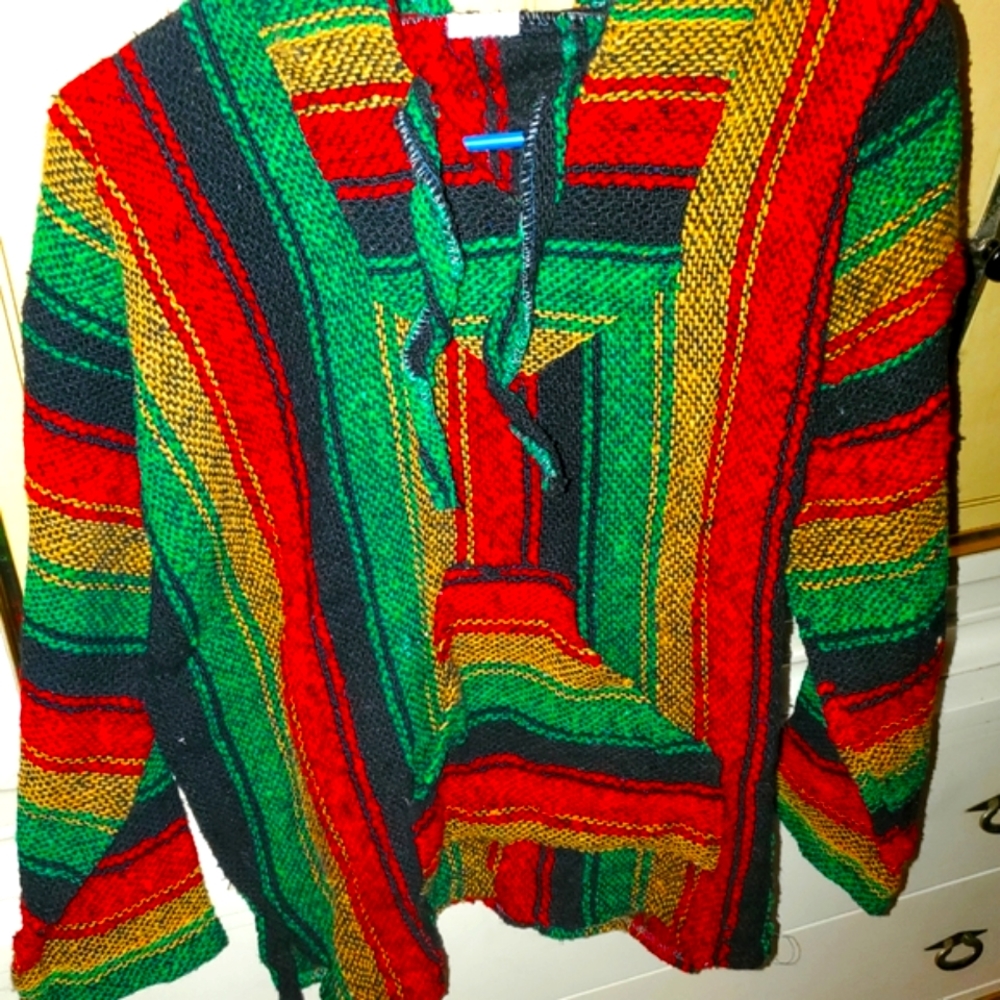 Baja Hoodie With Strings And Front Pocket - image 2